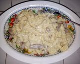 Foto langkah ke 6 dari resep Fusilli Carbonara.