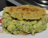 Foto del paso 9 de la receta: Arepa🥯rellena🥙de aguacate🥑y pollo🍗cremosos🌿🥑🥛