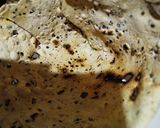 A picture of step 1 of Peanut masala papad chat.