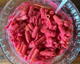 Foto del paso 4 de la receta: Mostacholes con salsa de remolachas ❤️