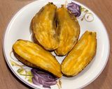 Foto langkah ke 2 dari resep Stuffed Sweet Potato - delicious diet breakfast.