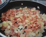Foto del paso 3 de la receta Pasta con salsa de jamón y parmesano