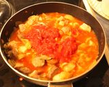 Foto del paso 3 de la receta: Penne con "tuco", pal almu y biandas laboralesss