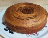 A picture of step 6 of Tiger Cake.