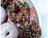 Foto langkah ke 4 dari resep Donat Vegan.