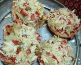 Vegetable mini piza#15minorlesscookingchallenge#jikonichallenge recipe step 5 photo