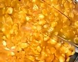 A picture of step 4 of Peanut Jaggery chikki.