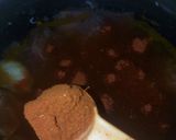 A picture of step 2 of Chane ki dal gosht.