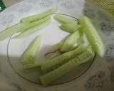 A picture of step 2 of Chicken Pratha Roll.