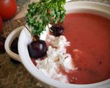 Foto del paso 12 de la receta Gazpacho de Cerezas con Queso fresco de Cabra