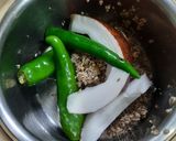 A picture of step 2 of Potato with Poppy seeds (Alu Posto).