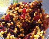 A picture of step 1 of Black Bean Mexican Chicken.
