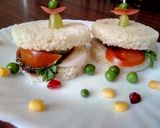 A picture of step 1 of Mayo veg Sandwich.