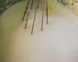 A picture of step 1 of Rava khaman dhokla.