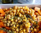 Une image de l'étape 3 de Pois chiches & Légumes Rôtis !!.