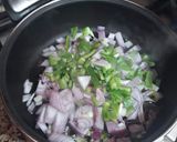 Foto del paso 11 de la receta Garbanzos con bacalao y toque de aceite de perejil y ajo