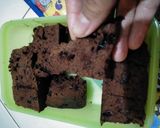 Foto langkah ke 6 dari resep Brownies pondan chocochip instan.