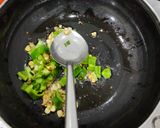 A picture of step 4 of Cabbage Manchurian.