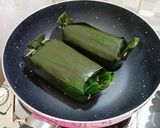 Foto langkah ke 7 dari resep 08. Nasi Bakar Ayam Jamur Pedas.
