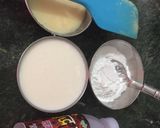 A picture of step 1 of Milk pudding.