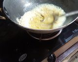 A picture of step 1 of Besan ladoo.