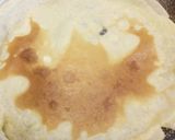 A picture of step 3 of Fluffy's nutella crepes - warning you may like them too much 😂.