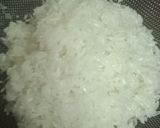 A picture of step 1 of Gola bhaat.