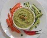 Green pea hummus recipe step 4 photo