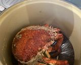 A picture of step 4 of Spider crab steamed.