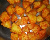 लाल आलू चाट (laal aloo chaat recipe in hindi) रेसिपी चरण 4 फोटो
