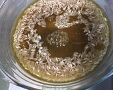 Une image de l'étape 3 de Dôme de riz basmati au bouillon de black tiger et curry.