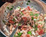 A picture of step 7 of Cilantro Picadillo.
