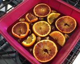 Une image de l'étape 8 de Gâteau caramélisé aux deux oranges.