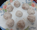 Foto del paso 3 de la receta: Albóndigas en airfryer con dip de garbanzos y puerro