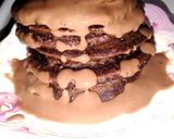 A picture of step 2 of Chocolate pancakes 🥞.