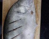 Hình bước làm 1 của món Cá thác lác tẩm cà ri nướng