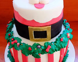 Foto del paso 13 de la receta: Pastel de fondant navideño