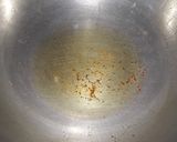 A picture of step 7 of Allu Karahi.