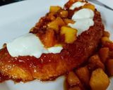 Foto del paso 2 de la receta: MIEL de Mangos🥭y Plátano🍌rellena, a la Sal Negra de Hawai..!😛