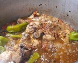 A picture of step 4 of Koyla chicken karahi.