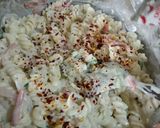 A picture of step 4 of White sauce pasta.