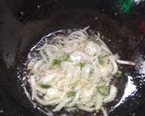 A picture of step 3 of Masaledar bhindi.