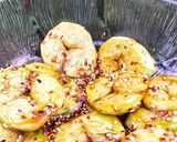 A picture of step 5 of 2 Minute Korean Cucumber Salad with a Desi Twist.
