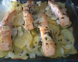 Foto del paso 3 de la receta: Salmón al horno para 2