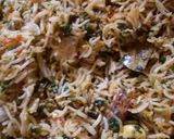 A picture of step 7 of Methi Tomato Rice.