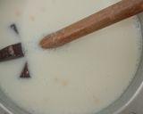 A picture of step 2 of Hing wali white Kadhi.