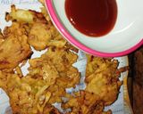 A picture of step 5 of Vegetables pakoray.