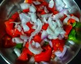 पापड़ चाट(papad chaat recipe in hindi) रेसिपी चरण 2 फोटो