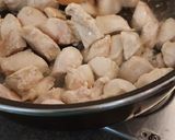 Une image de l'étape 5 de Fusilli sautées au poulet et ses épices ou pâte au poulet 😊.