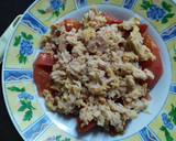 Foto del paso 3 de la receta: Ensalada de pimientos, atún y tomate